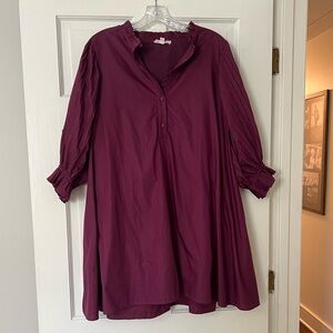 Entro half-sleeve mini dress